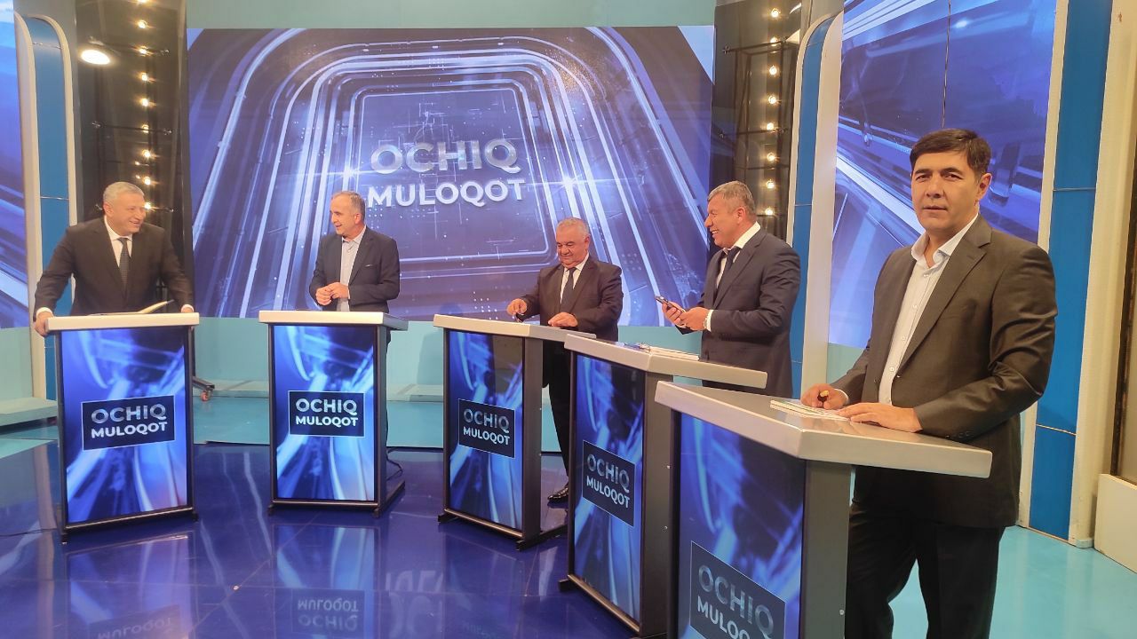 Toshkent telekanali "Ochiq muloqot" dasturida "Maxsustrans" faollari!!!