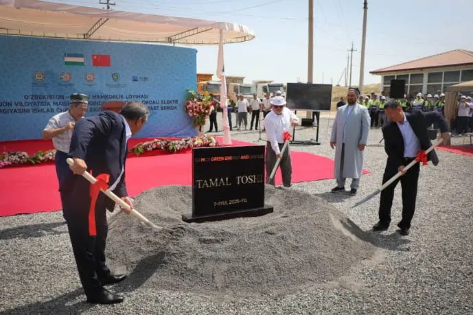 Construction of waste incineration plants has begun in Uzbekistan.