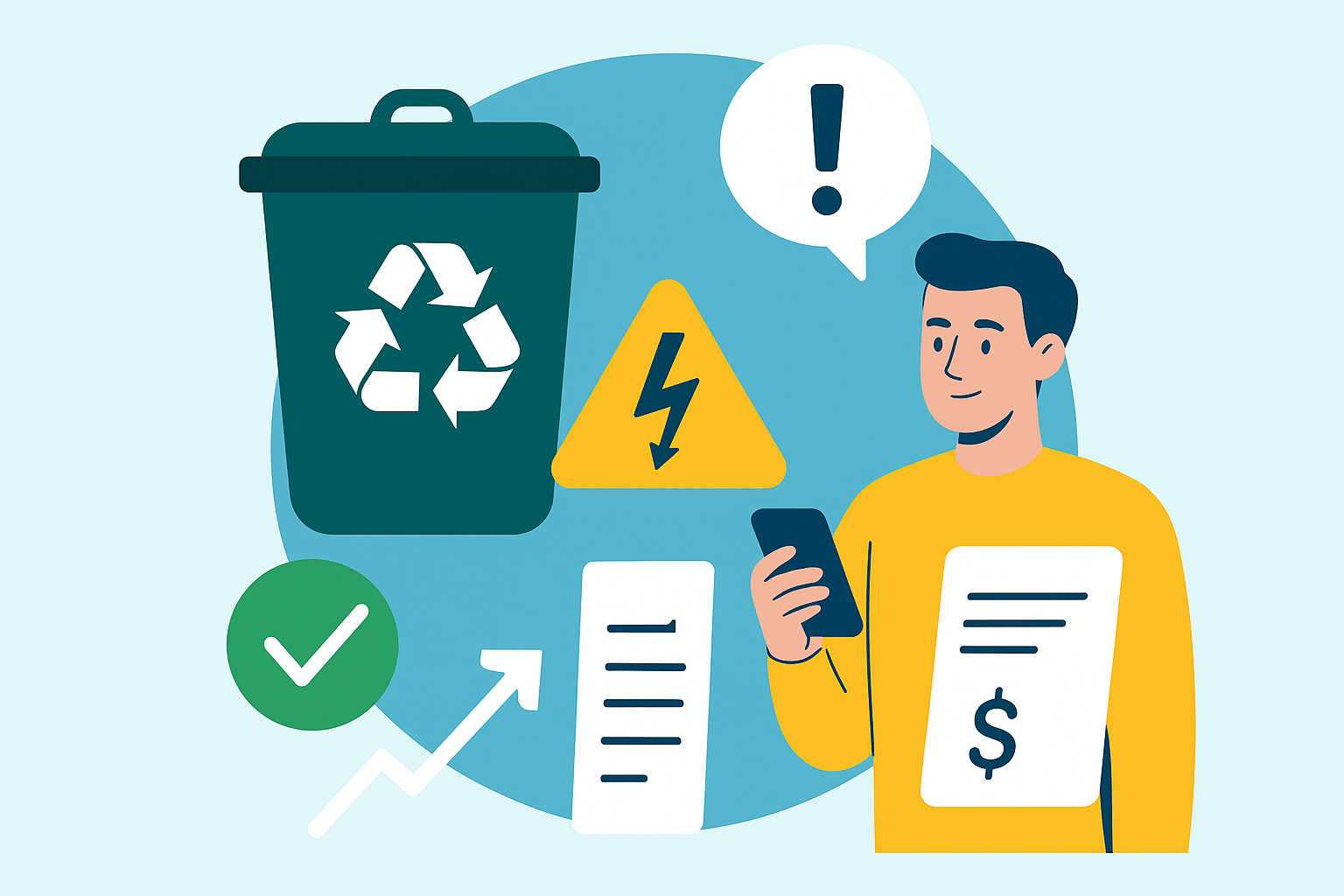 Toshkentda chiqindi xizmatidan qarzdor 6 ming nafar abonentning elektr to‘loviga vaqtincha cheklov o‘rnatildi