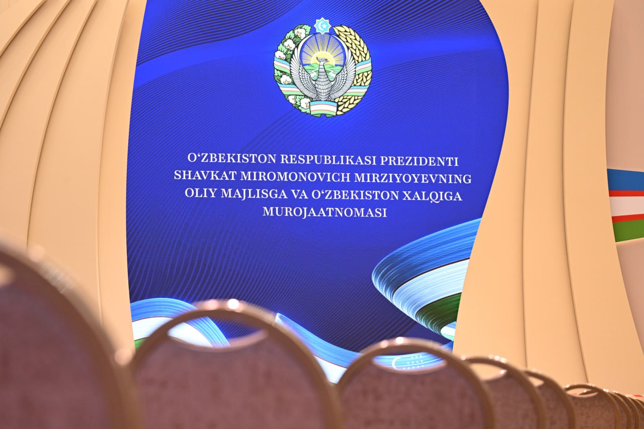 O‘zbekiston Respublikasi Prezidenti Shavkat Mirziyoyevning Oliy Majlis va O‘zbekiston xalqiga Murojaatnomasi